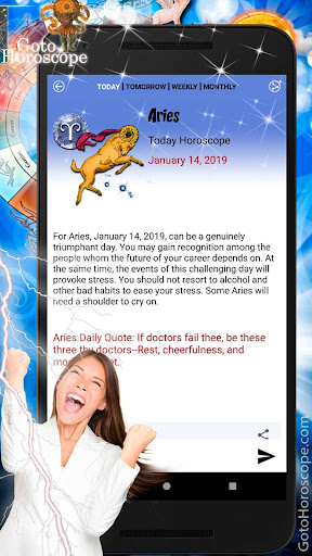 Aries Daily Horoscope 2024 Screen 2