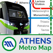 Athens Metro Map LITE