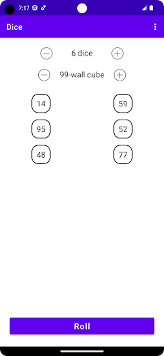 Dice Screen 2