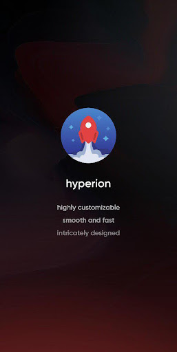 Android application hyperion supreme screenshort