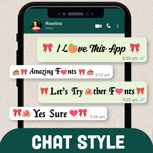 Chat Style for WhatsApp -Fonts Download on Windows