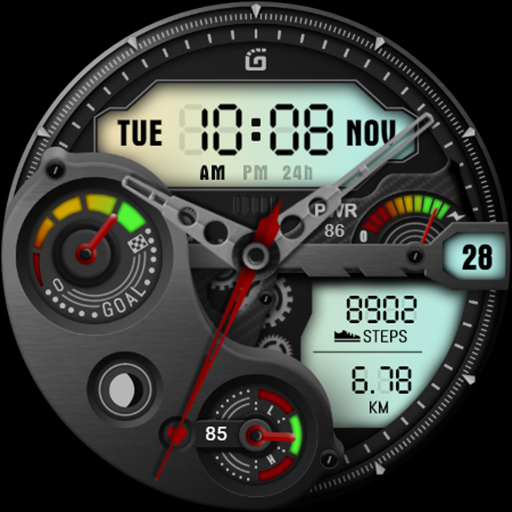 Garbi 100 - Hybrid watch face