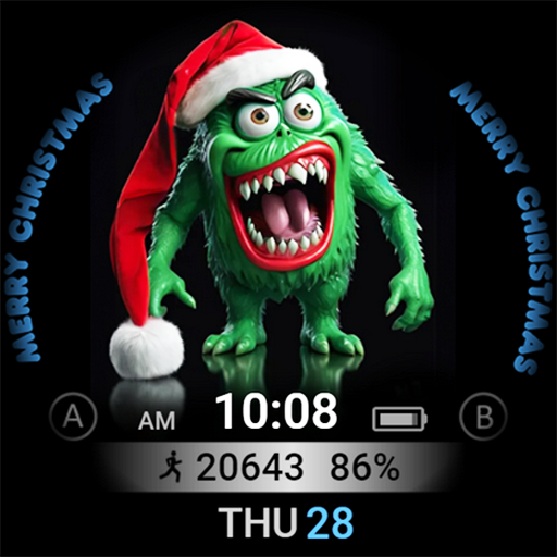 Merry Christmas Watchface VS46 logo