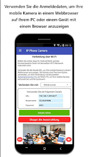 IP Phone Camera - Kamera auf dem PC anzeigen Screenshot