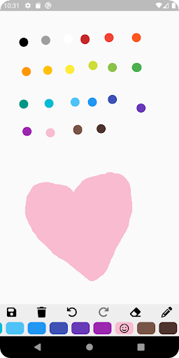 Pug Pad - Drawing App Screen 3