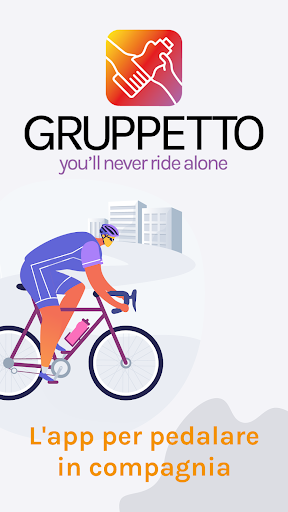Android application Gruppetto - Pedala in compagni screenshort