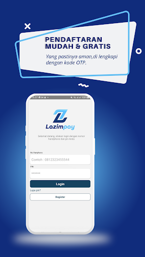 Android application LazimPro Sahabat Konter Pulsa screenshort