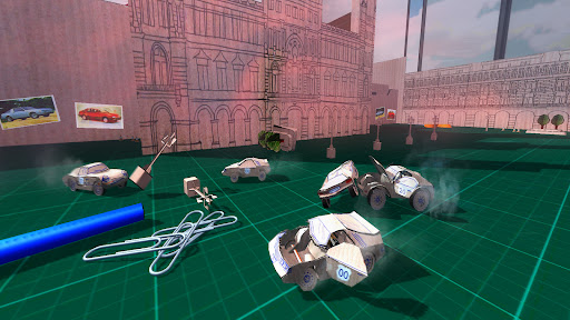 Cartoon Paper Derby Online Des Screen 2