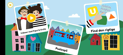 Android application Popsi og Krelle screenshort