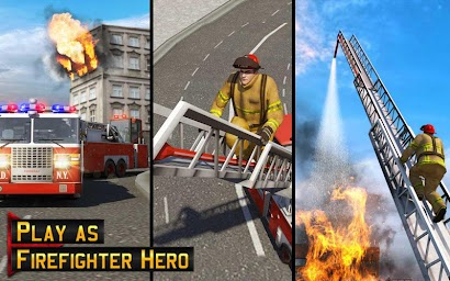 Fire Engine Truck Driving Sim