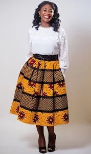 Latest Ankara Skirt Styles