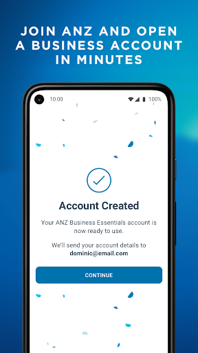 Android application ANZ Australia screenshort