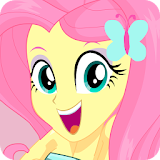 Dress up Fluttershy Game icon