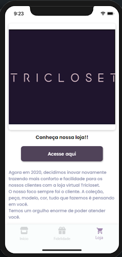 Tricloset - Fidelidade Screen 3