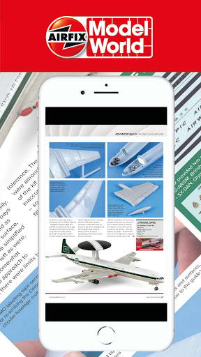 Screenshot of Airfix Model World Magazine