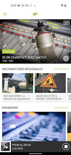 Android application Radio VFM screenshort