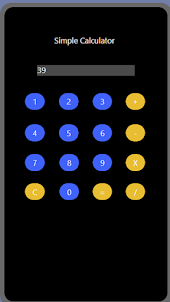 Simple Calculator by Nick