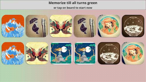 Picture Matching Memory Game