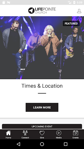 Android application Lifepointe Church WV screenshort