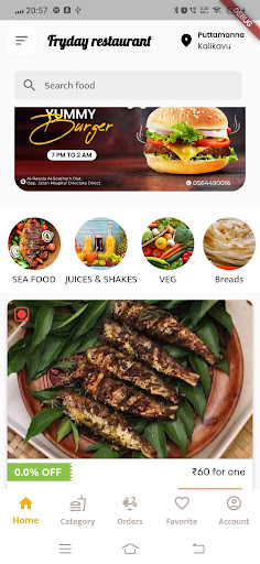 Fryday Restaurant Screen 2