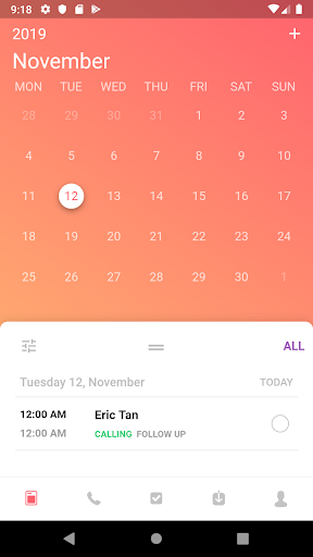 Android application EVA screenshort