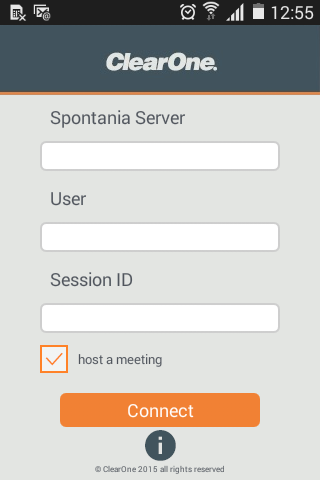 Android application Spontania Mobile screenshort