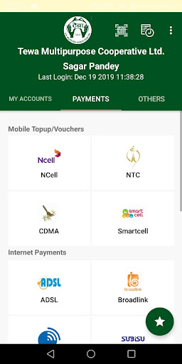 Tewa Smart Banking Screen 3