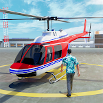 Cover Image of Télécharger Simulation de vol en hélicoptère de la ville  APK