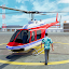 City Helicopter Fly Simulation