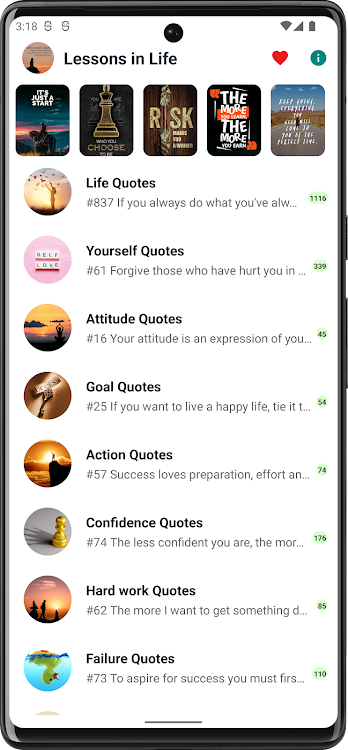 Lessons in Life Quotes - 1.1.4 - (Android)