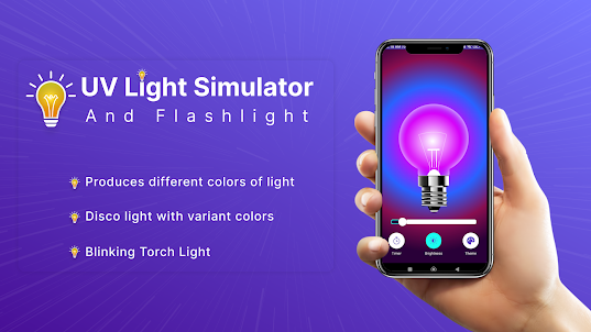 Black light UV Light Simulator