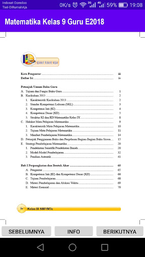 Matematika Kelas 9 Guru E2018