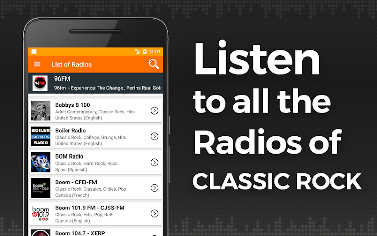 Classic Rock Music Radio - 2 - (Android)