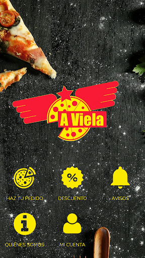 Android application Pizzería A Viela screenshort