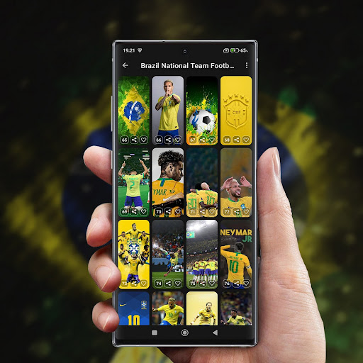 Brazil Football Wallpapers 4K screenshot 13