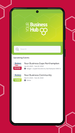 Your Business Hub Screen 2