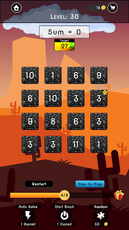 Game screenshot Sumjitsu - Matrix Math Puzzles hack