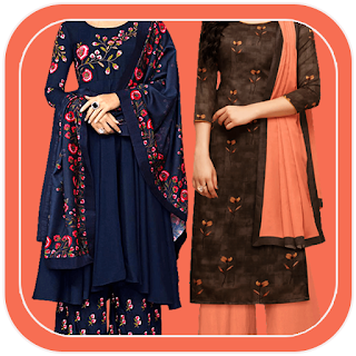 Women Palazzo Dress Photo Suit apk