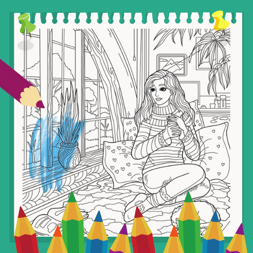 Cozy Coloring Book
