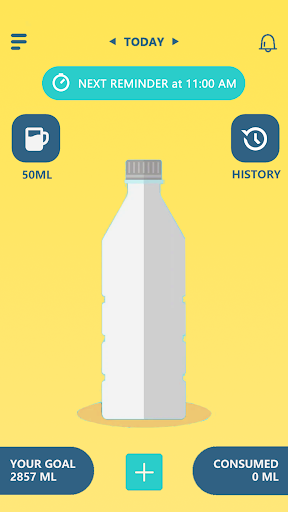 Android application 柠檬喝水 screenshort