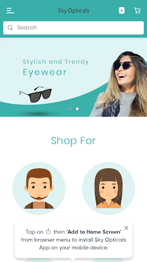 Sky Opticals Screen 2