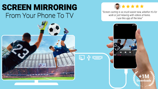 USB Connector Cast Phone to TV screenshot 1