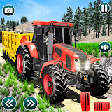 Indian Cargo Tractor Farm Game icon