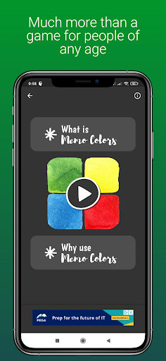 Memo Colors Train your Memory Screen 3