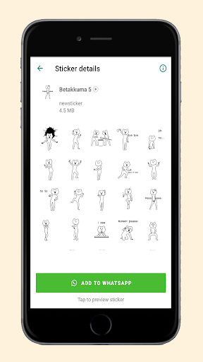 Betakkuma WAStickerApps