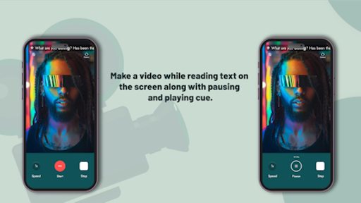 Teleprompter for Video Screen 2