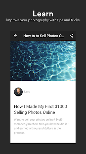 EyeEm - Sell Your Photos Screenshot