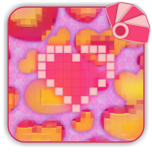 Pixel Love Theme for Xperia™ logo