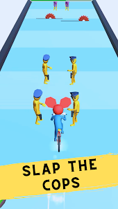 Ruée vélo 3D: Gifler et courir