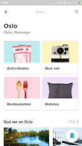 Screenshot 1 Oslo Guía turística en español android